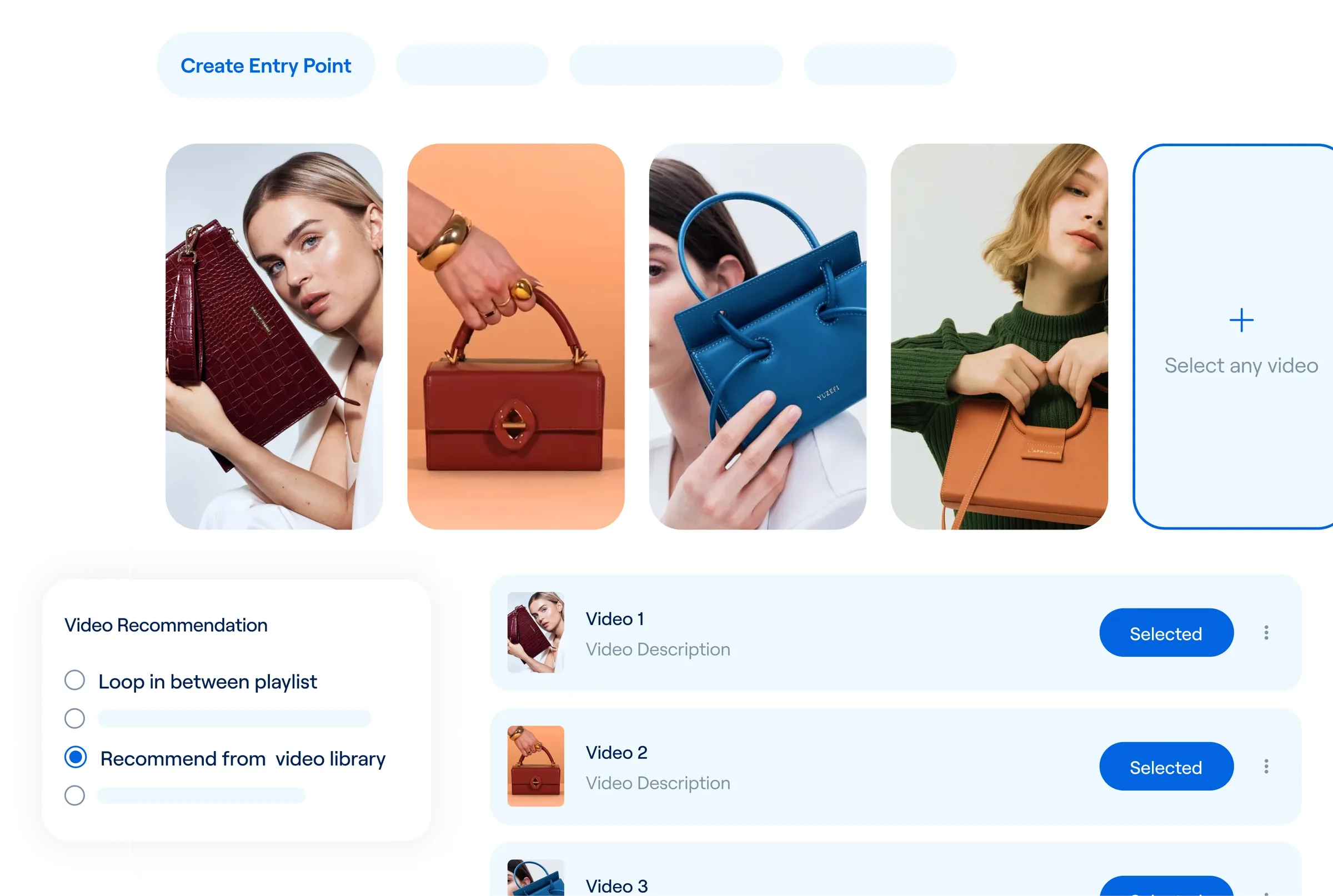 Create playlists or personalized loops